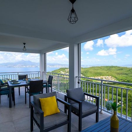 VILLA EDINA , Exceptionnel aux Trois ILETS,T3 vue incroyable sur FDF Les Trois-Ilets Extérieur photo